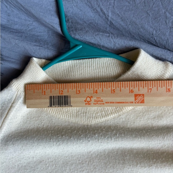 Thane X Samuels The Horns Vintage Sweater Made In USA Beige - Picture 10 of 11